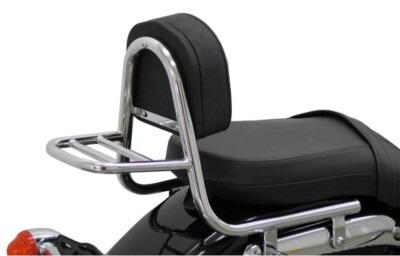 Triumph America 2007-2018 Passenger Sissy Bar with Cushion and Rack