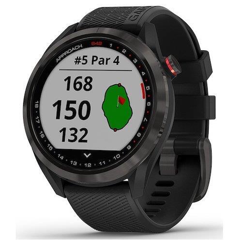 Garmin Approach S42 Golf Watch Rangefinder Sports GPS Carbon Grey