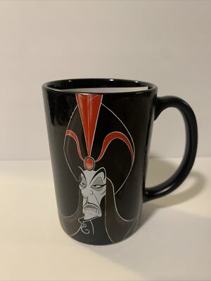 Disney Parks Aladdin Jafar Insert Eye Roll Here Tall Latte Coffe Mug New |  eBay
