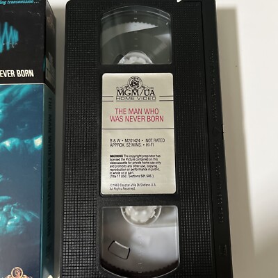 The Outer Limits: The Man Who Was Never Born (VHS, 1963