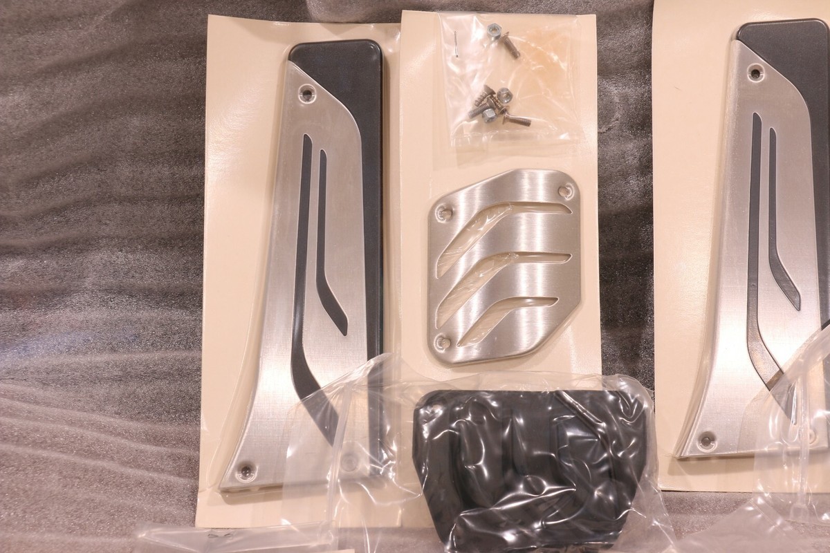 GENUINE BMW M Performance Stainless Steel Pedal Set For Automatic  