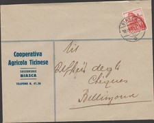 Switzerland Old Cover 1939