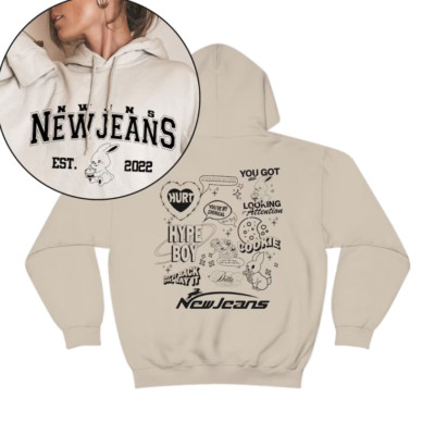 NWJEANS Track List Album Hoodie, New Ditto Shirt, Gift For Bunnies