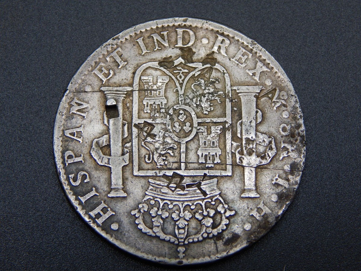 1806 8 Reales Reale Silver Coin Carolus King IIII 