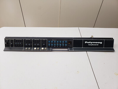 Moog Polymoog Keyboard 280a Front Panel With Boards 10 & 12