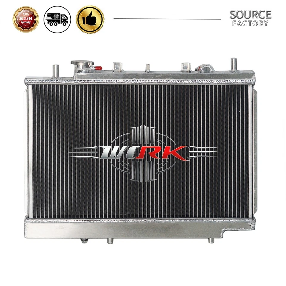 Aluminum Radiator fits Mercury Capri XR2 Base L4 1.6L  1991-1994 1992 1993 AT/MT - Image 4 of 4