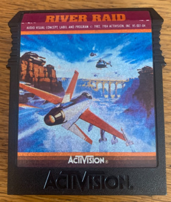 River Raid (Colecovision, 1982) - By Activision - Tested and Working!