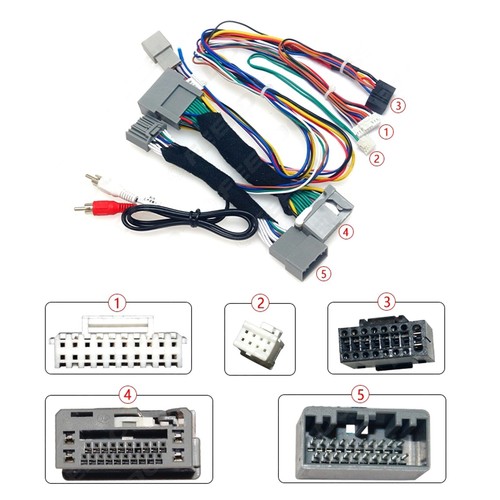 For Honda Accord 8TH 2008-12 Car Android Radio Wiring Power Cord Protocol Box - Picture 4 of 8