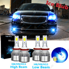 For Chrysler Town Country 2010-2015 2016 Led Headlights Hilo Beam Bulbs 4x For Chrysler Town Country 2010-2015 2016 Led Headlights Hilo Beam Bulbs 4x