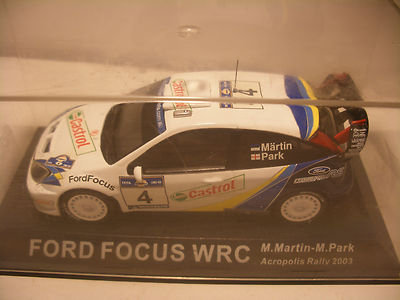 Modèle Réduit Ixo 1/43 - Ford Focus WRC - Rallye De L'Acropole 2003 - Occasion Collection