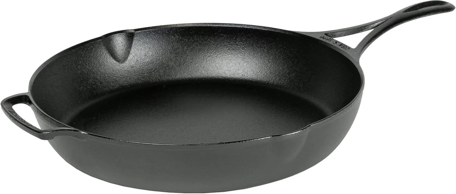 12" Triple Seasoned Cast Iron Blacklock Skillet - Ultimate Cooking Essential