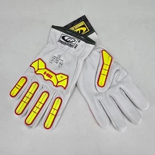 Ringers Gloves 662 Med Cut Resistant Impact Protection Safety Gloves Goatskin