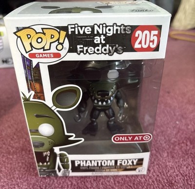 Funko Pop! Five Nights At Freddy's FNAF: Phantom Foxy #205 Target Exclusive