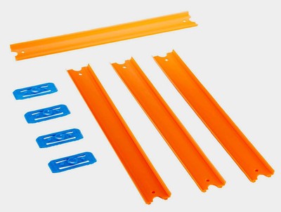 Hot Wheels Track Builder Straight Track Pack (4ft.)