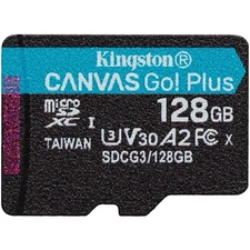Kingston 128GB Canvas Go Plus microSD Memory Card - (SDCG3/128GB)