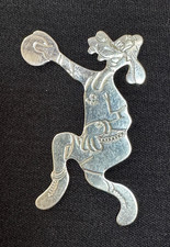 Pippo Superatleta metallo 1976 Gadget Topolino Olimpiadi Montreal Disney vintage