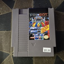 Pinbot (Nintendo Entertainment System, 1990) NES Authentic, Cleaned & Tested!
