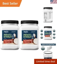 Nourishing Gluten-Free Potato Starch | 2 Pack 21oz - Healthy Cooking Essential