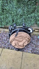 Used Babyzen YOYO2 Stroller Toffee Brown 6+ + Rain Cover & Leg Rest - Excellent