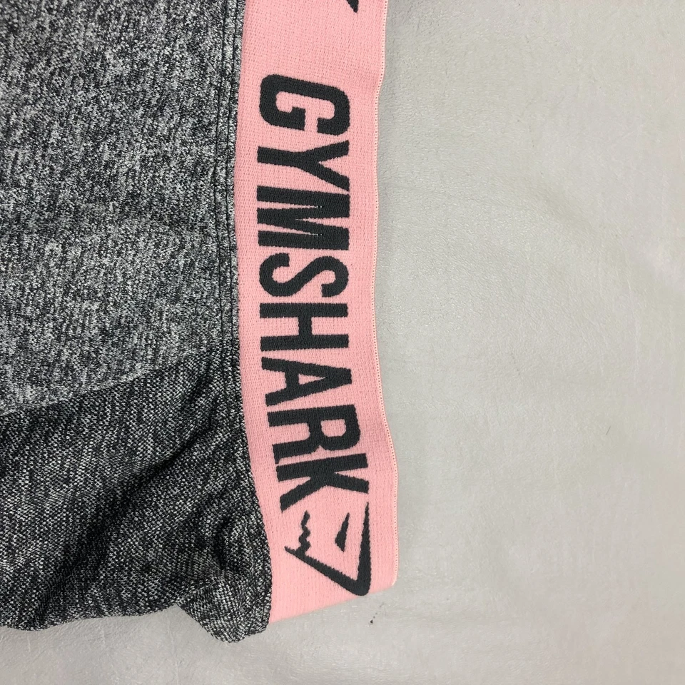 Gymshark Leggings Womens Small Gray Pink Seamless High Waist Athletic Yoga Pants - Image 2 of 4