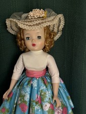 Vintage Madame Alexander Cissy Doll 1959 RARE Floral Skirt outfit Tagged clothes