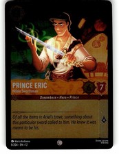 Prince Eric 8/204 Disney Lorcana Wilds Unknown Common, Cold Foil NM