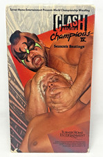 NWA WCW Clash of the Champions 4 IV Seasons Beatings VHS - BOX IN GOOD CONDITION