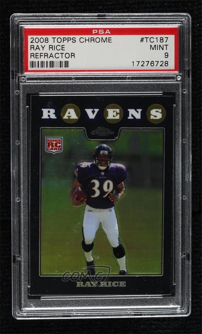 2008 Topps TOPPS CHROME Refractor Ray Rice front