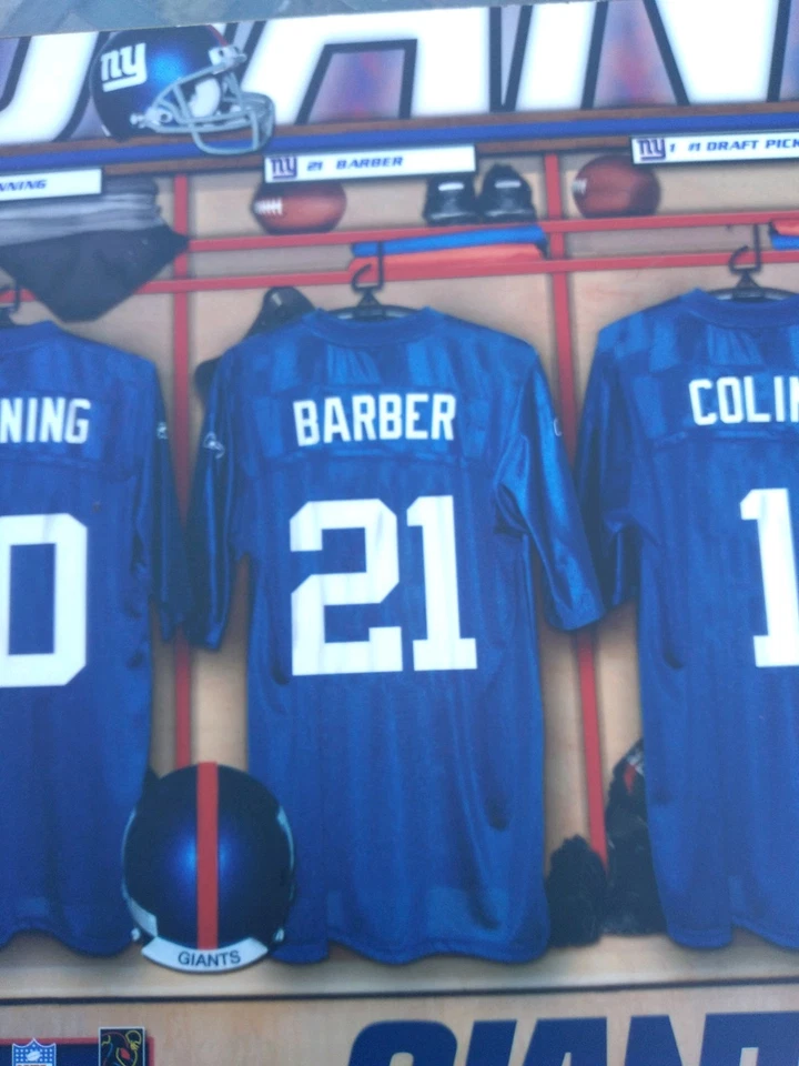 Placa de madera de los Giants MVP Pics NFL 27644 Foto 3 de 4