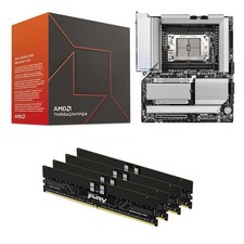 AMD Ryzen Threadripper 7960X, Gigabyte TRX50 Aero D sTR5, Kingston Fury 128GB