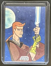 2023 Topps Chrome Galaxy Star Wars Anakin Skywalker Sketch Ryan Finley Auto #1/1