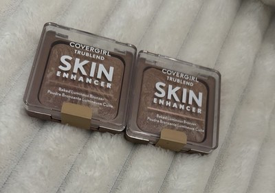 Lot of  2 NEW COVERGIRL TruBlend Skin Enhancer Baked Bronzer 300 Honey Bun ~ New