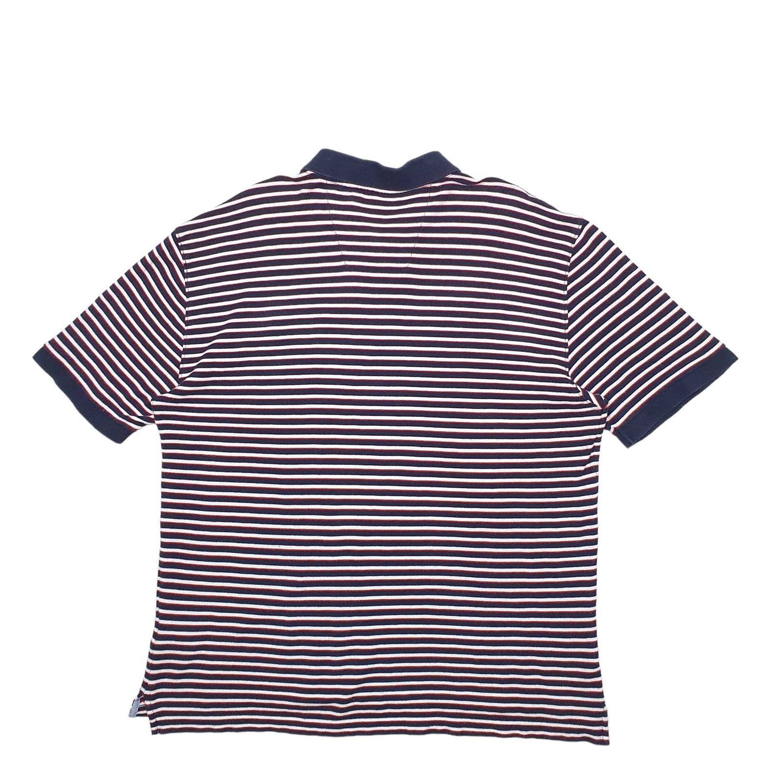 NAUTICA Navy Polo Shirt Short Sleeve Cotton Blend Mens XL image 2