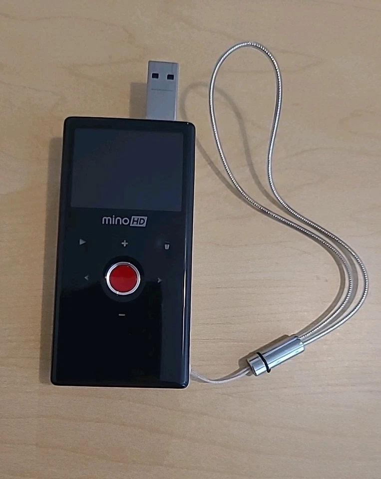 Flip MINO HD M2120 Video Camcorder "for Parts Or Repair " - Image 4 of 4