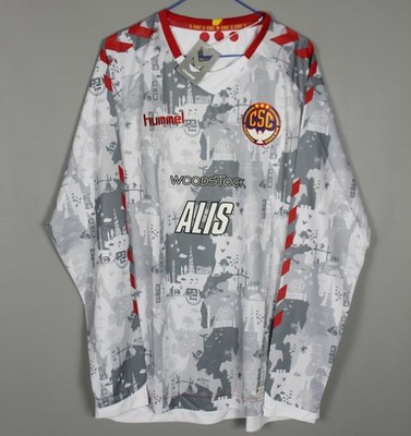 NWT CHRISTIANIA SC DENMARK 2017 2018 AWAY FOOTBALL SHIRT JERSEY HUMMEL SIZE 2XL