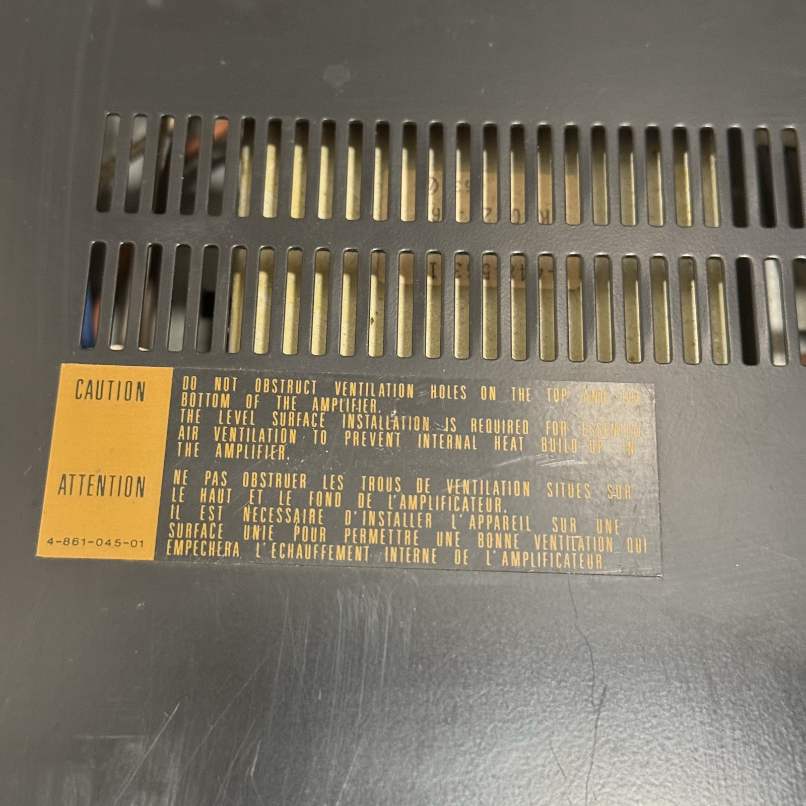 Vintage Sony AV Surround Amplifier TA-SR310 With Remote - Tested / Working