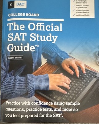 College Board Official SAT Study Guide 2nd Ed 2012 1152pg English HS