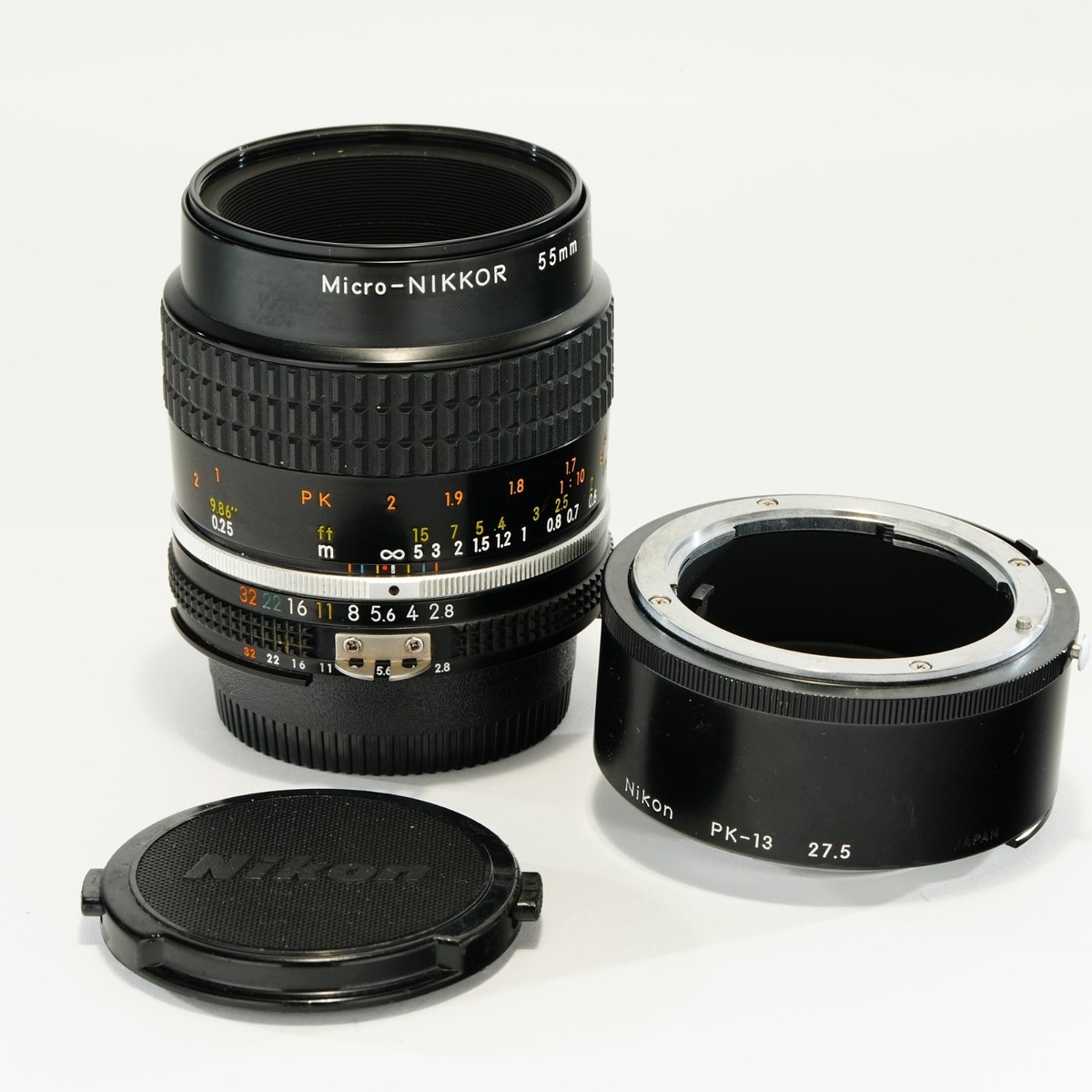 Serviced & Tested] Nikon AI-S Micro Nikkor 55mm f/2.8 Macro Lens