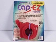 CAP-EZ OFF BOTTLE OPENER ASSISTANT ARTHRITIS HANDS HELPER WATER MEDICINE SODA R