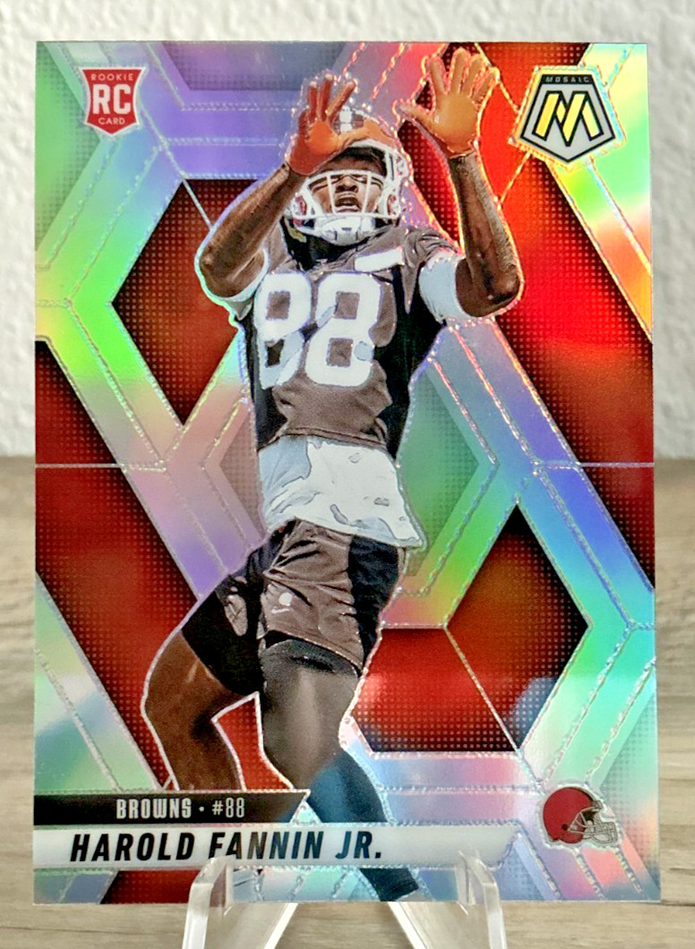 2025 Mosaic Harold Fannin Jr. Rookies RC Silver Prizm Rookie #384 Browns