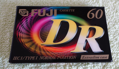  1x FUJI DR-60 Leercassette Musikcassette NEU eingeschweißt, original Verpackt