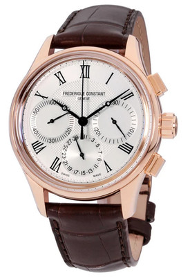 Frederique Constant Men's Automatic Chronograph Brown Watch 42MM FC-760MC4H4