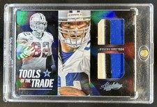 2012 Absolute Jason Witten Tools of the Trade Double Material Black Patch #/25