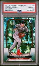 2023 Bowman Chrome Sapphire Edition 32 Triston Casas Image Variation Aqua /99 SP