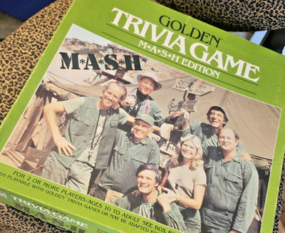 Vintage Golden MAS*H Trivia Game 1984 TV Show Board Game Golden #4154
