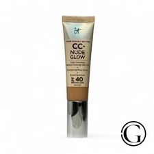 IT COSMETICS CC+ NUDE GLOW SKIN TINT MEDIUM TAN 1.08 OZ 01/2026