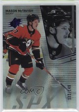 2022-23 SPx Colored Holofoil 133/149 Mason McTavish #25 mq5