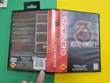 Mortal Kombat 3 Sega Genesis, 1995 Box Only
