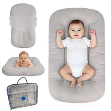 Baby Lounger for Infants Babies 0-24 Months, Bionic Organic Lounger, Soft Cotton