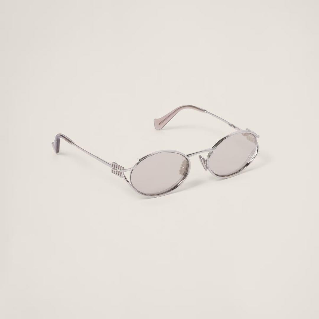 miu miu Women Sunglasses sunglasses Stainless Steel Mirror Lens Limited Edition